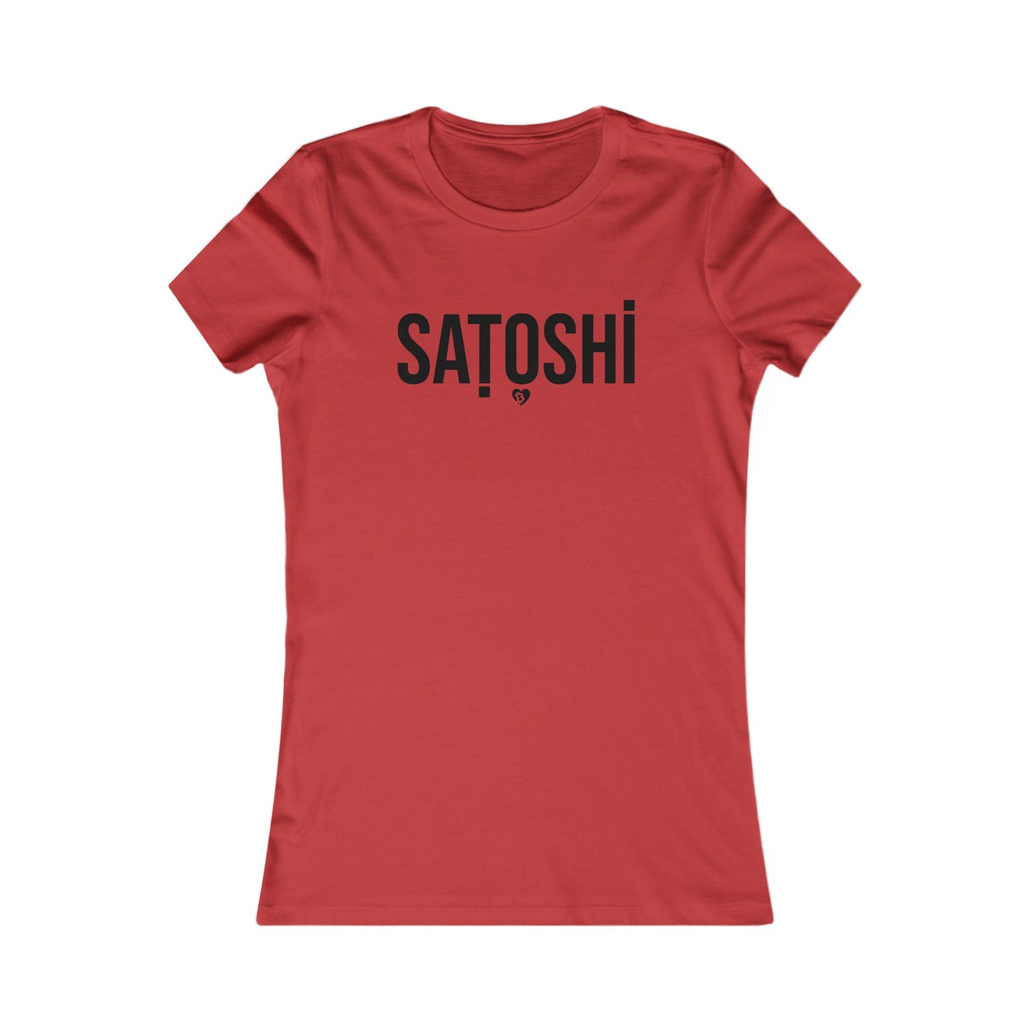 Camiseta minimalista ajustada Satoshi