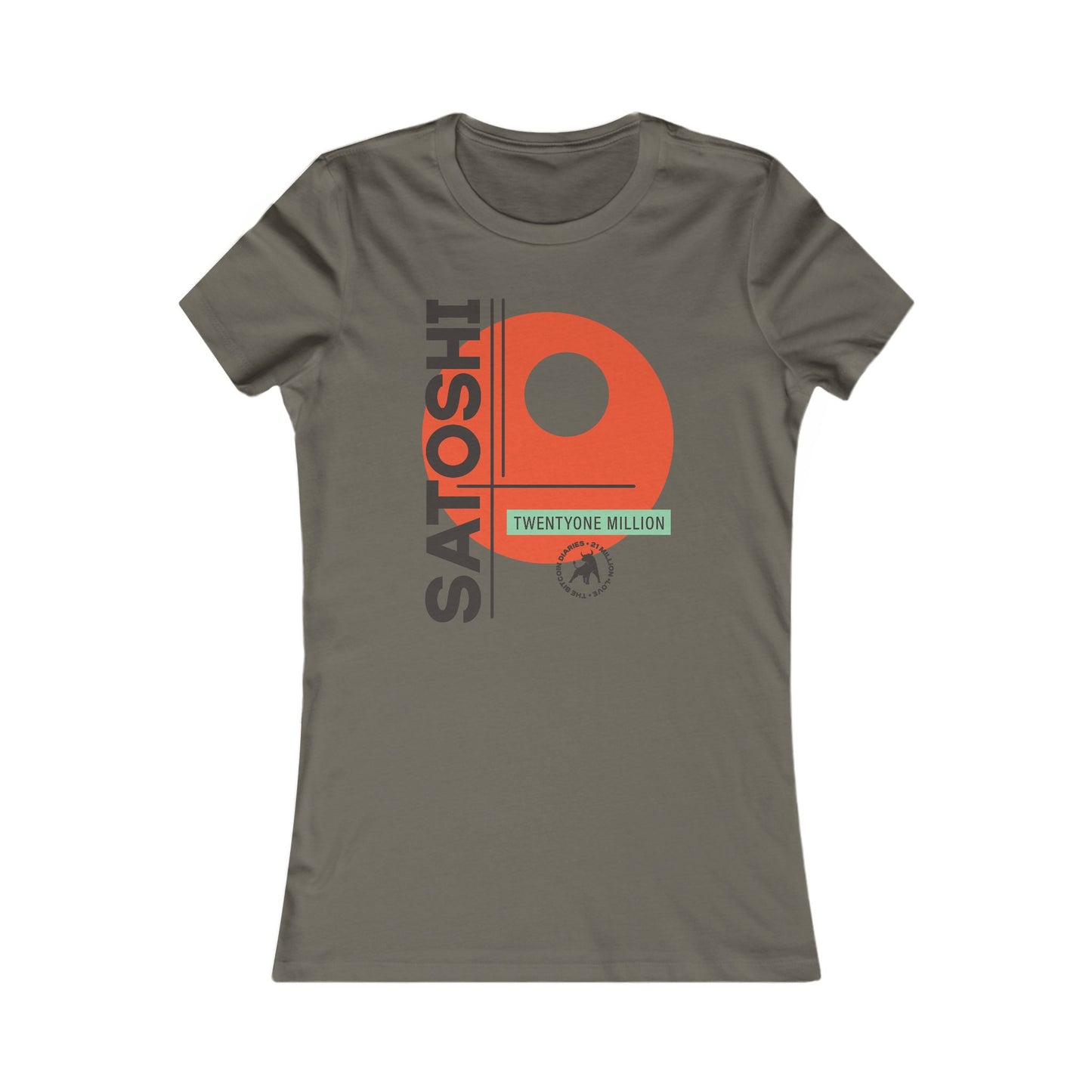 Camiseta ajustada Satoshi Elements