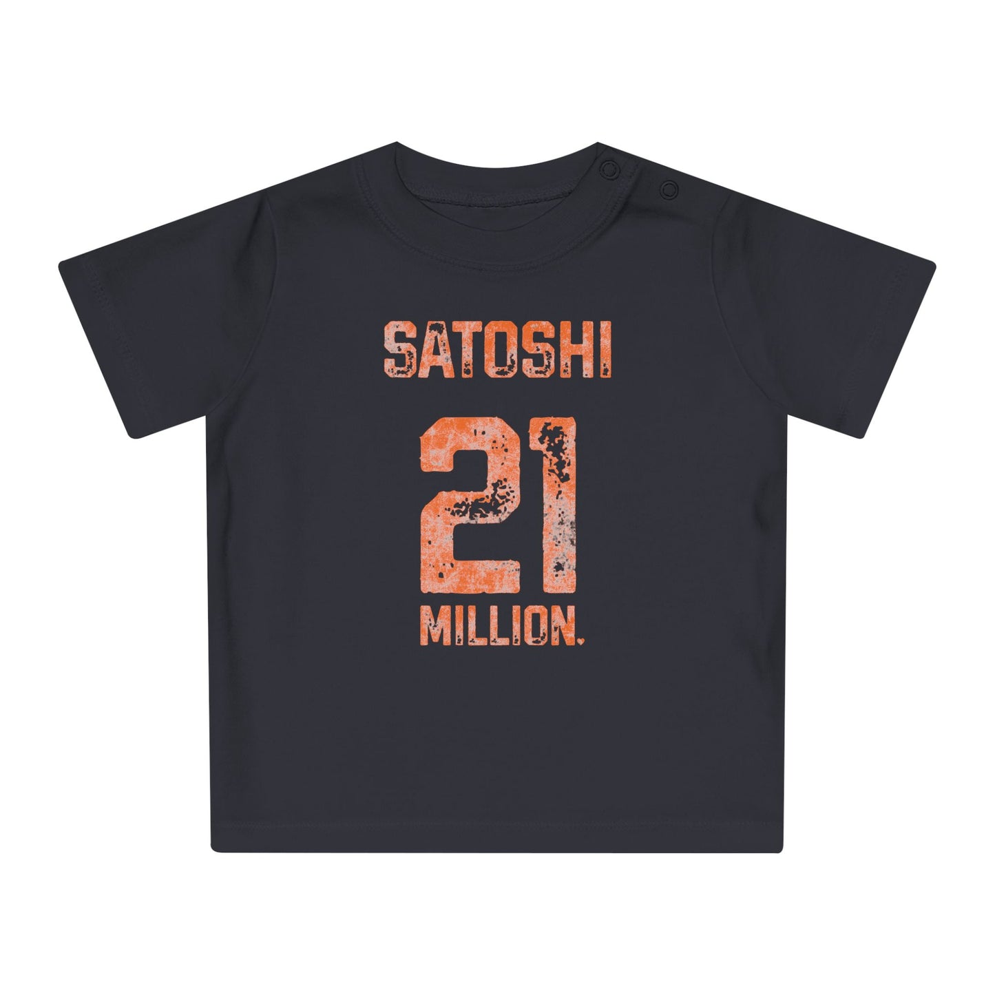 No. 21 Million Satoshi Organic Cotton Baby T-Shirt