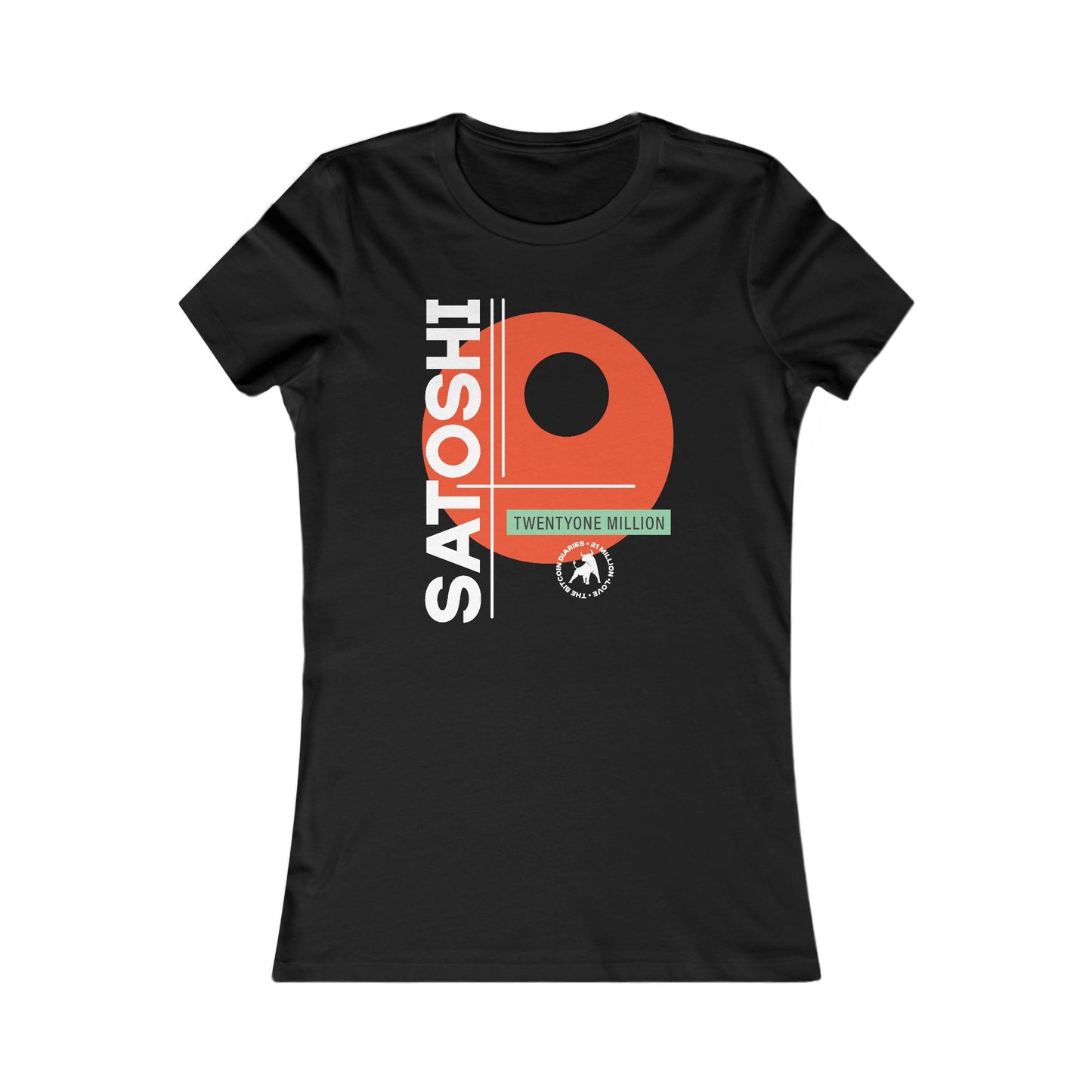 Camiseta ajustada Satoshi Elements