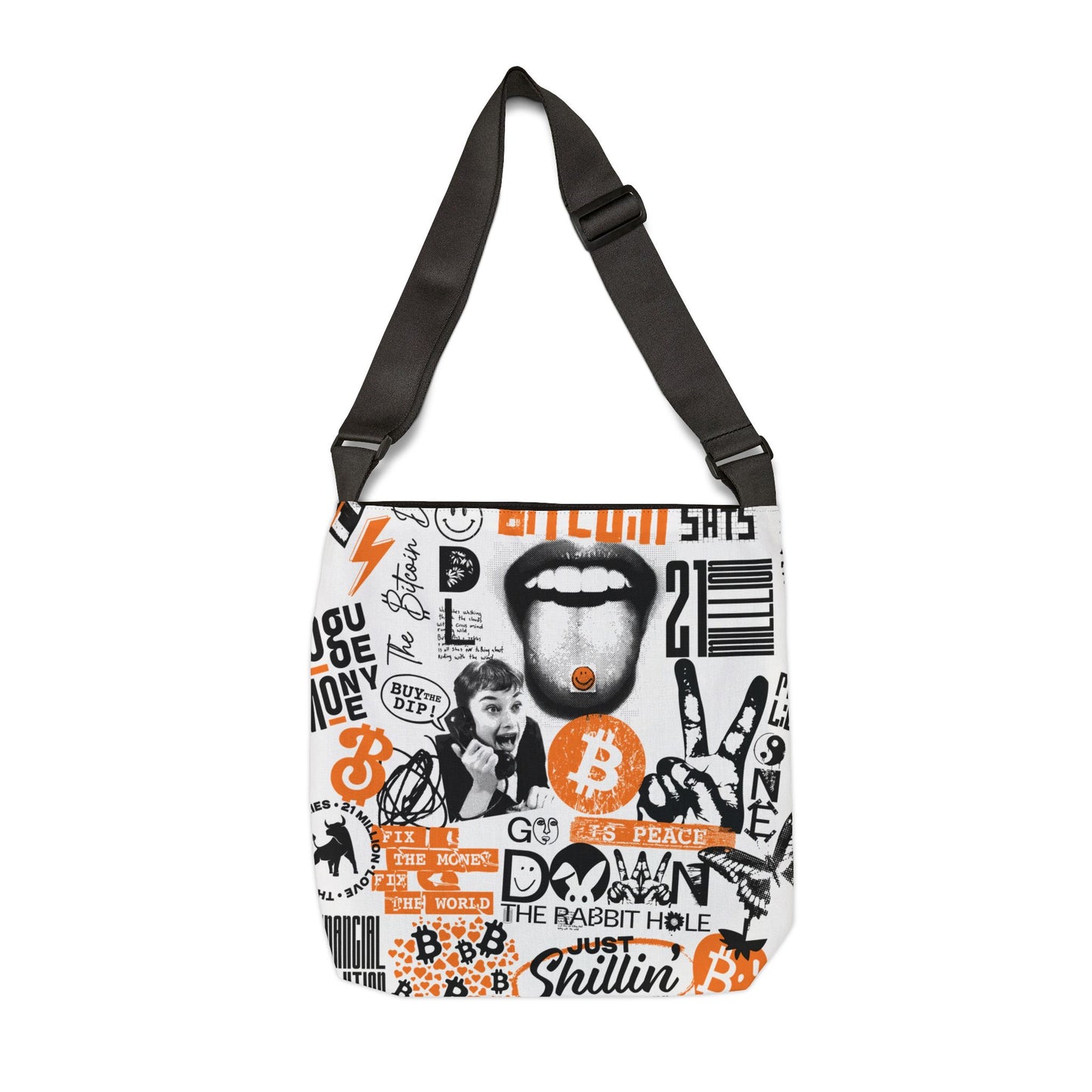 Bolsa de mano ajustable Financial Revolution 