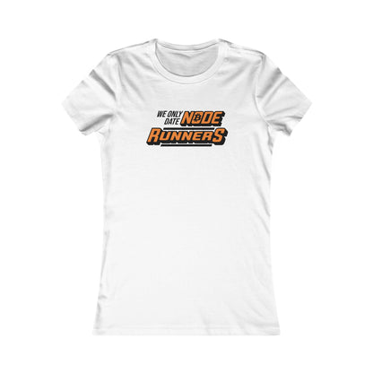 Camiseta ajustada para corredores Node de We Only Date