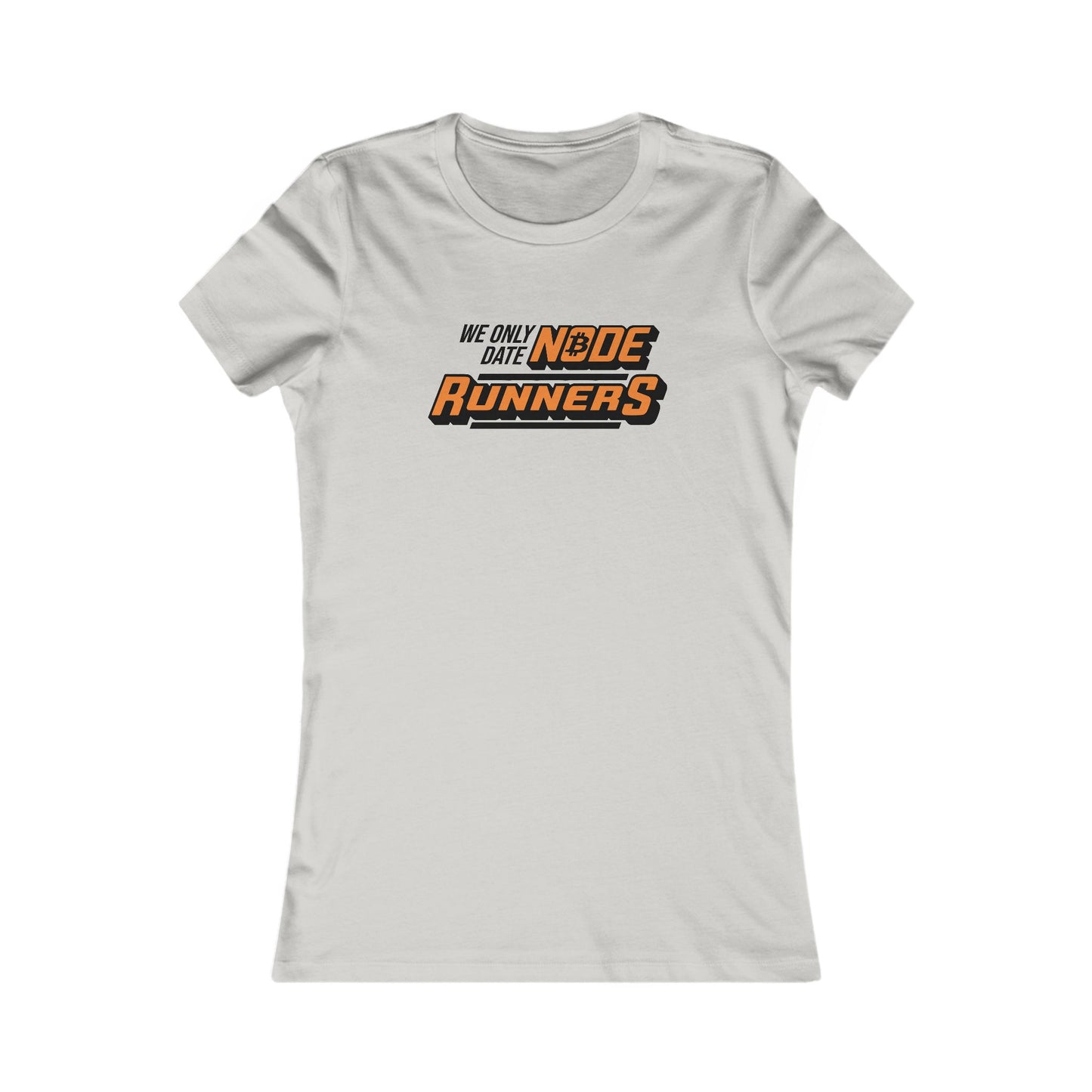 Camiseta ajustada para corredores Node de We Only Date
