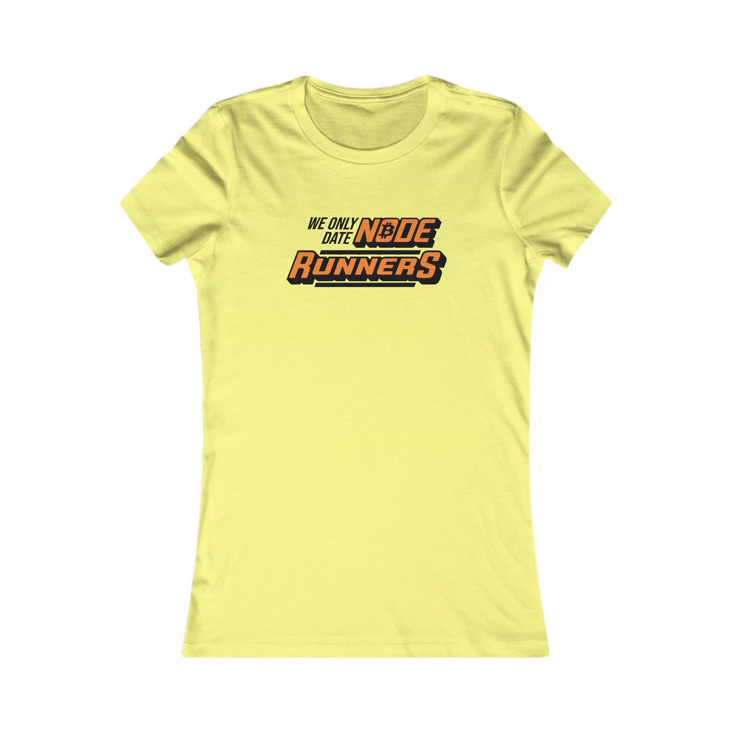 Camiseta ajustada para corredores Node de We Only Date