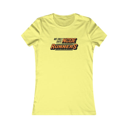 Camiseta ajustada para corredores Node de We Only Date