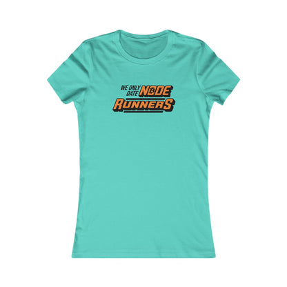 Camiseta ajustada para corredores Node de We Only Date