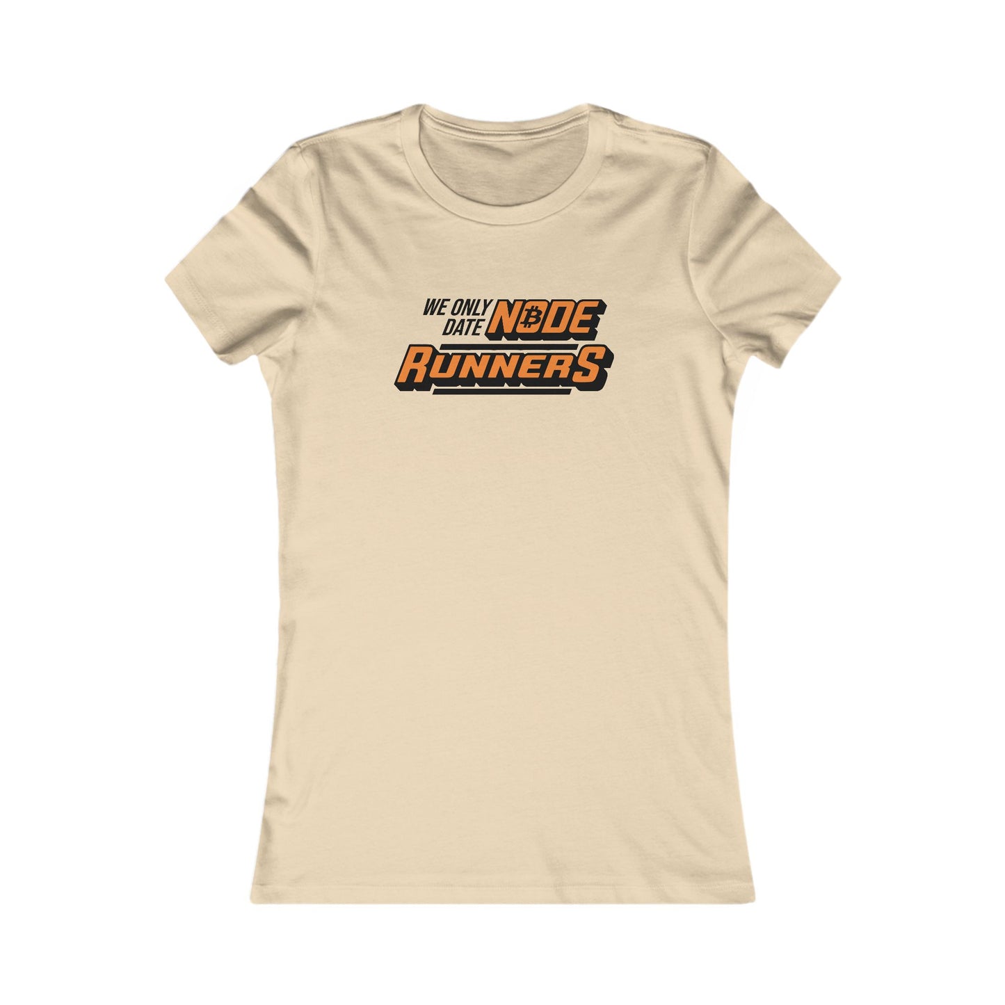 Camiseta ajustada para corredores Node de We Only Date