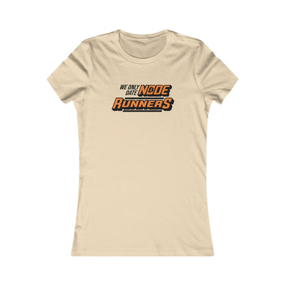 Camiseta ajustada para corredores Node de We Only Date