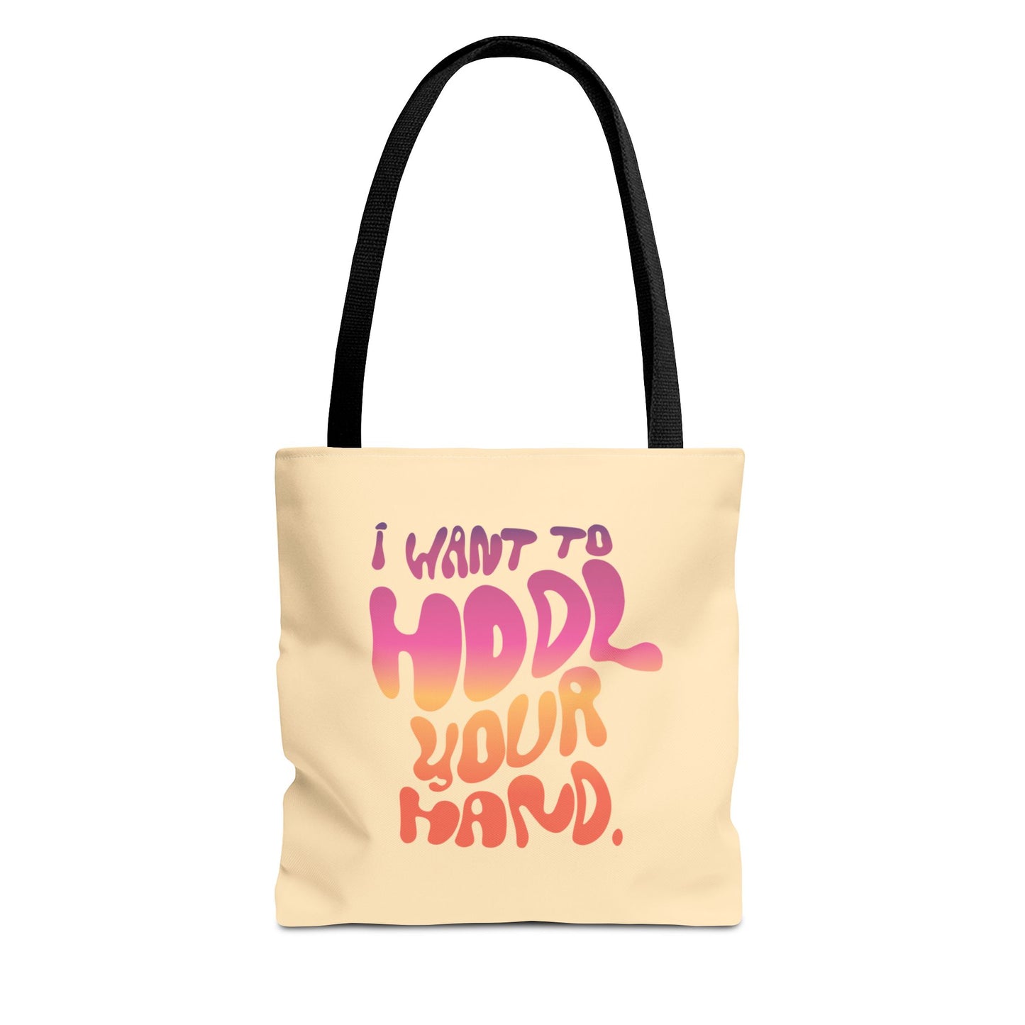 I Want To HODL Your Hand' AOP Tote Bag