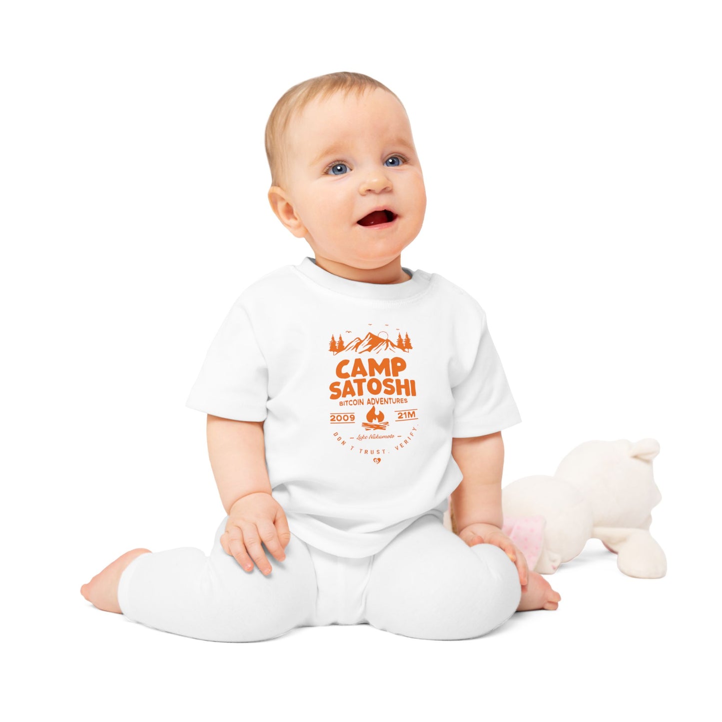 Camp Satoshi Organic Cotton Baby T-Shirt