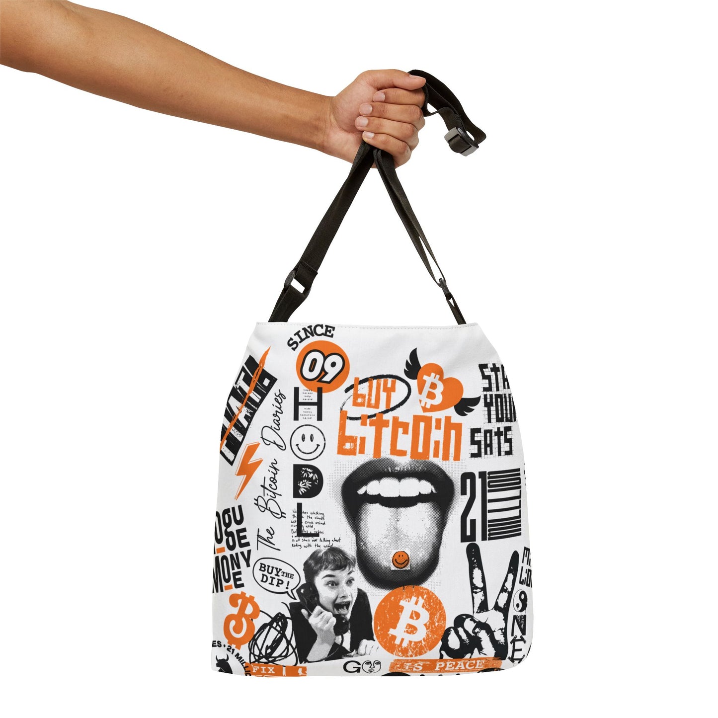 Bolsa de mano ajustable Financial Revolution 