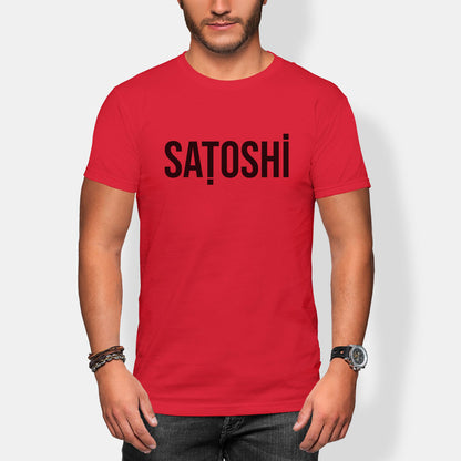satoshi minimalist t-shirt