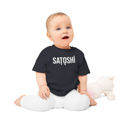 Satoshi Minimalist Organic Cotton Baby T-Shirt
