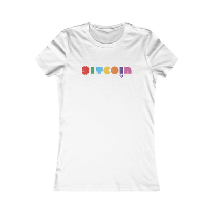 Camiseta ajustada Pac-Sats Bitcoin
