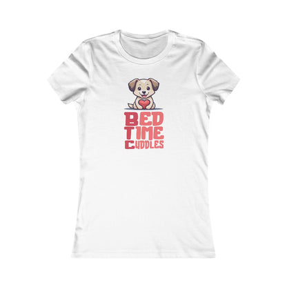 Camiseta ajustada "Abrazos a la hora de dormir: El amor es Bitcoin"