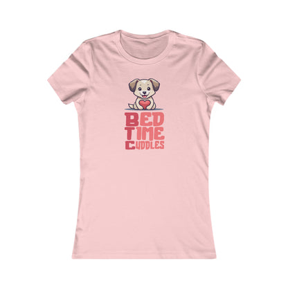 Camiseta ajustada "Abrazos a la hora de dormir: El amor es Bitcoin"