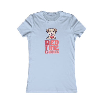 Camiseta ajustada "Abrazos a la hora de dormir: El amor es Bitcoin"