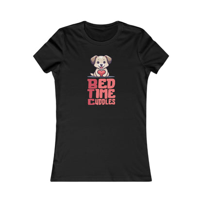 Camiseta ajustada "Abrazos a la hora de dormir: El amor es Bitcoin"
