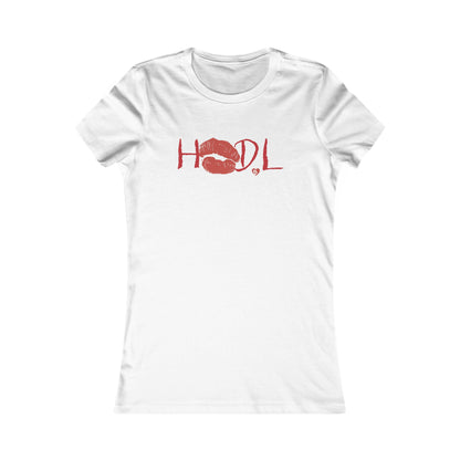 Camiseta ajustada HODL Kisses