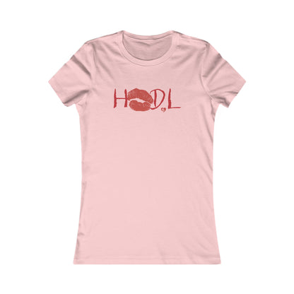 Camiseta ajustada HODL Kisses