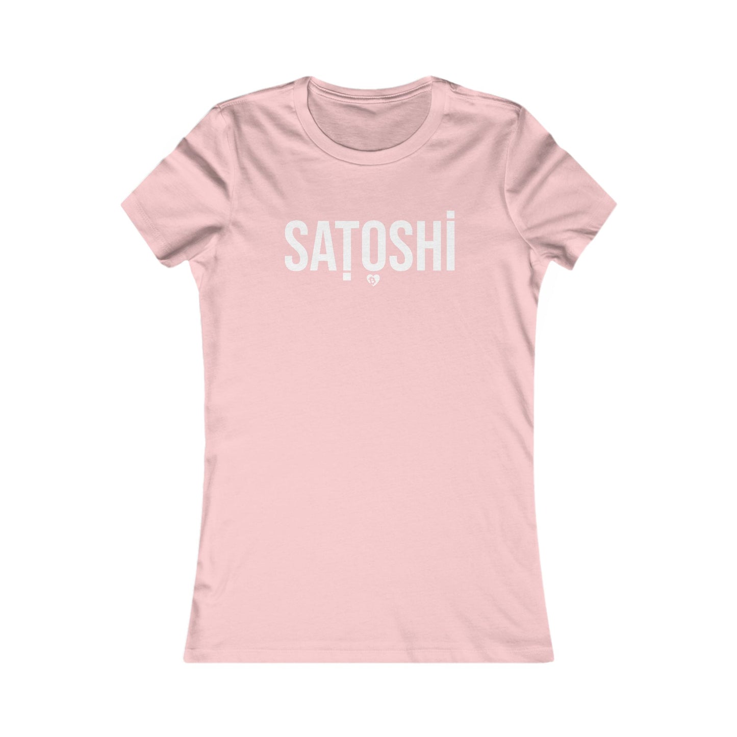 Camiseta minimalista ajustada Satoshi
