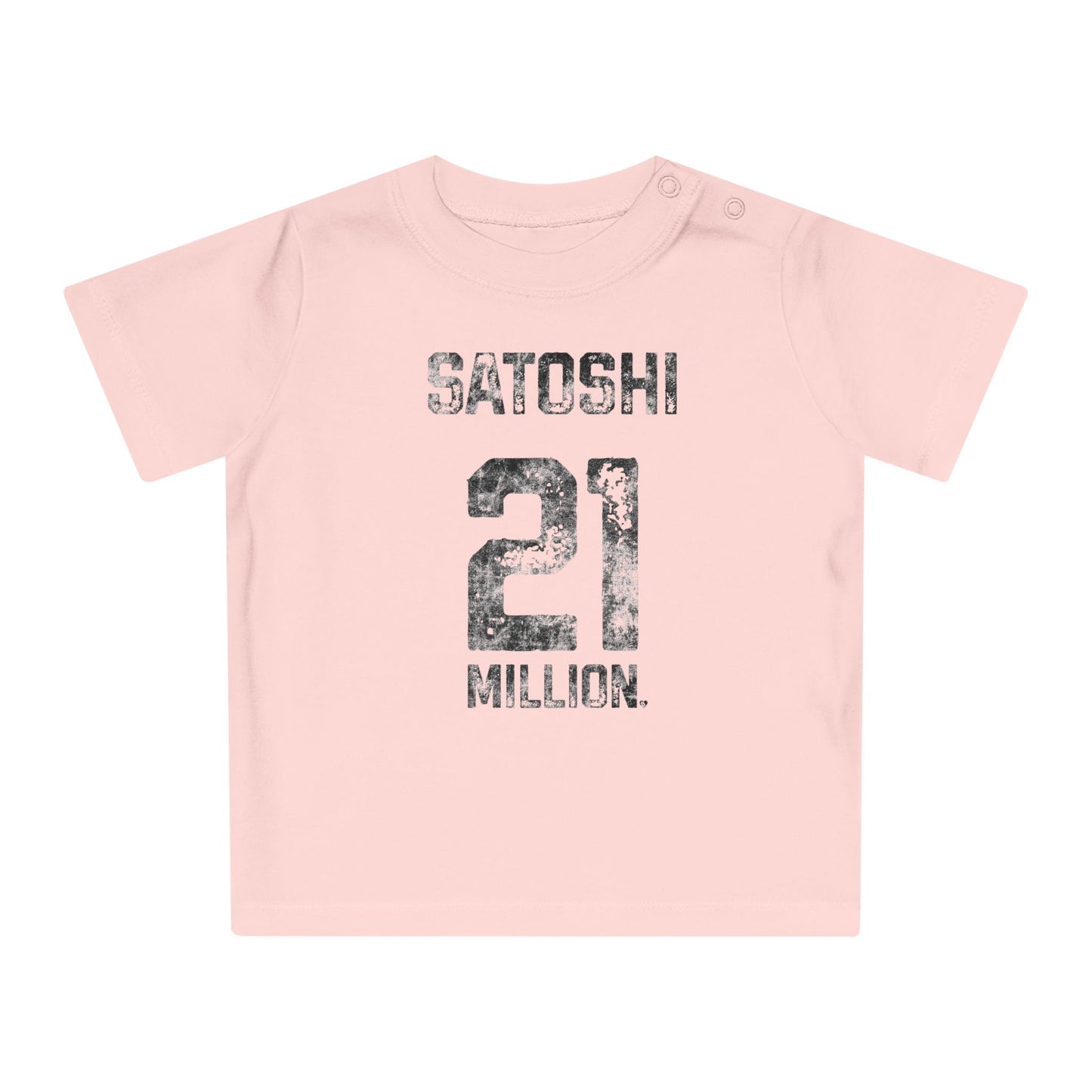 No. 21 Million Satoshi Organic Cotton Baby T-Shirt