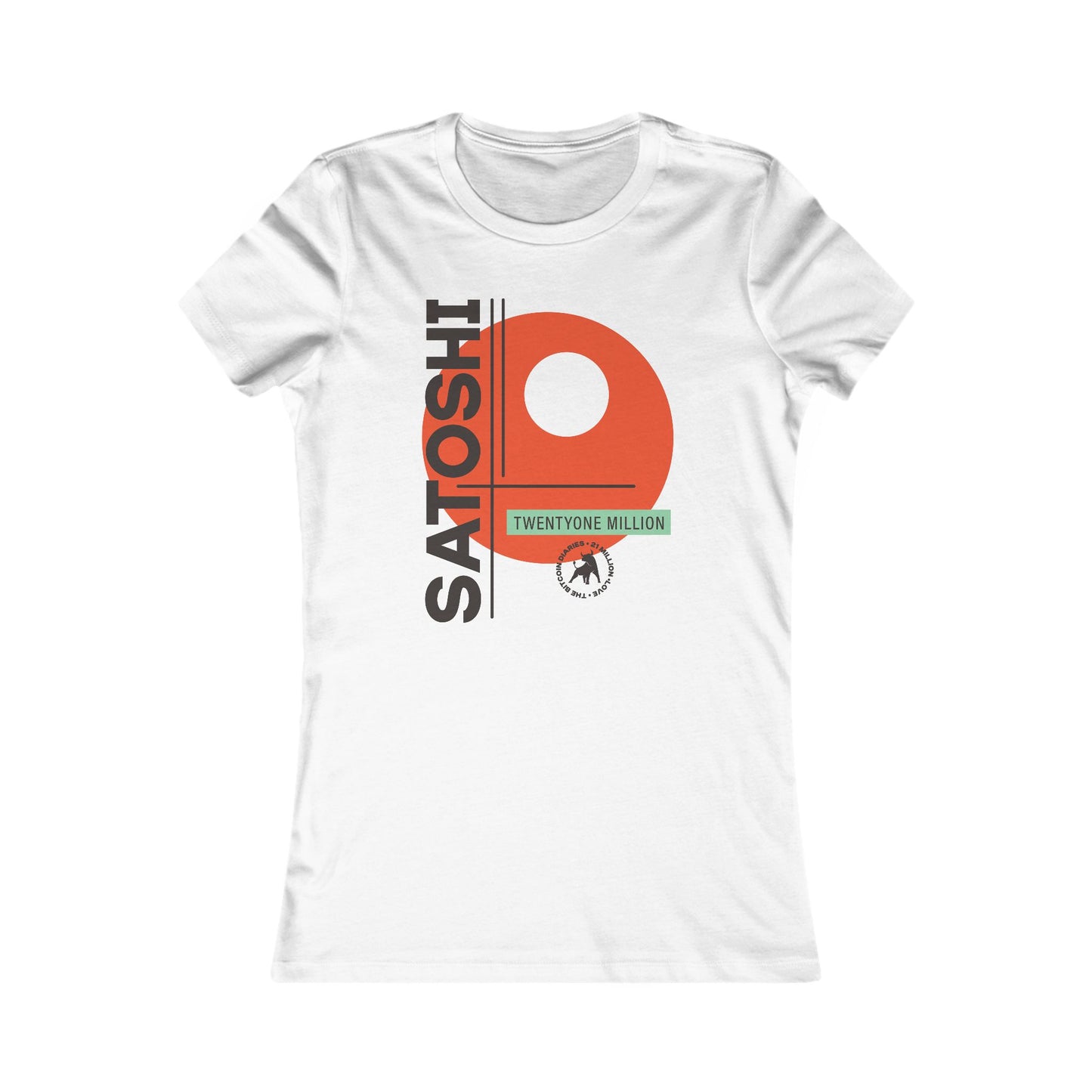 Camiseta ajustada Satoshi Elements