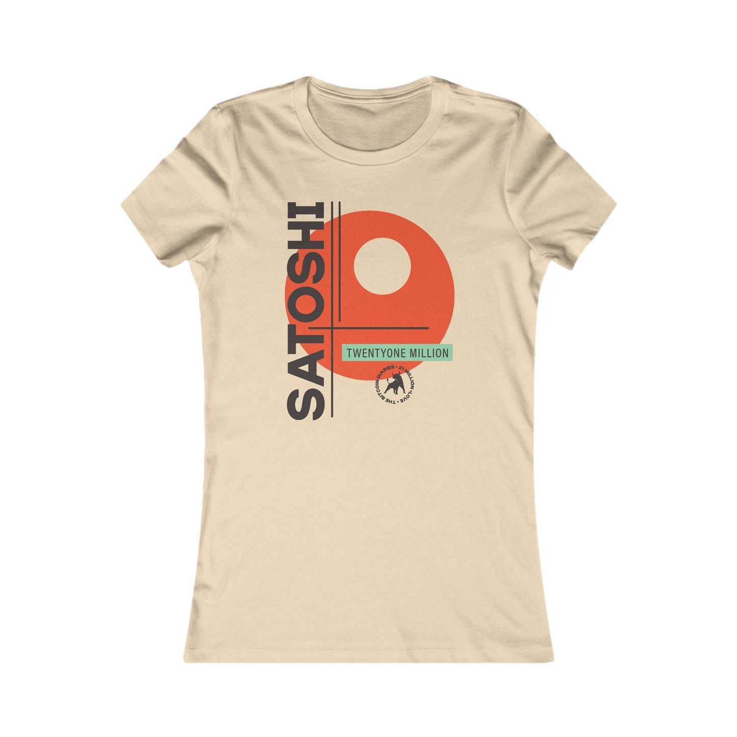 Camiseta ajustada Satoshi Elements