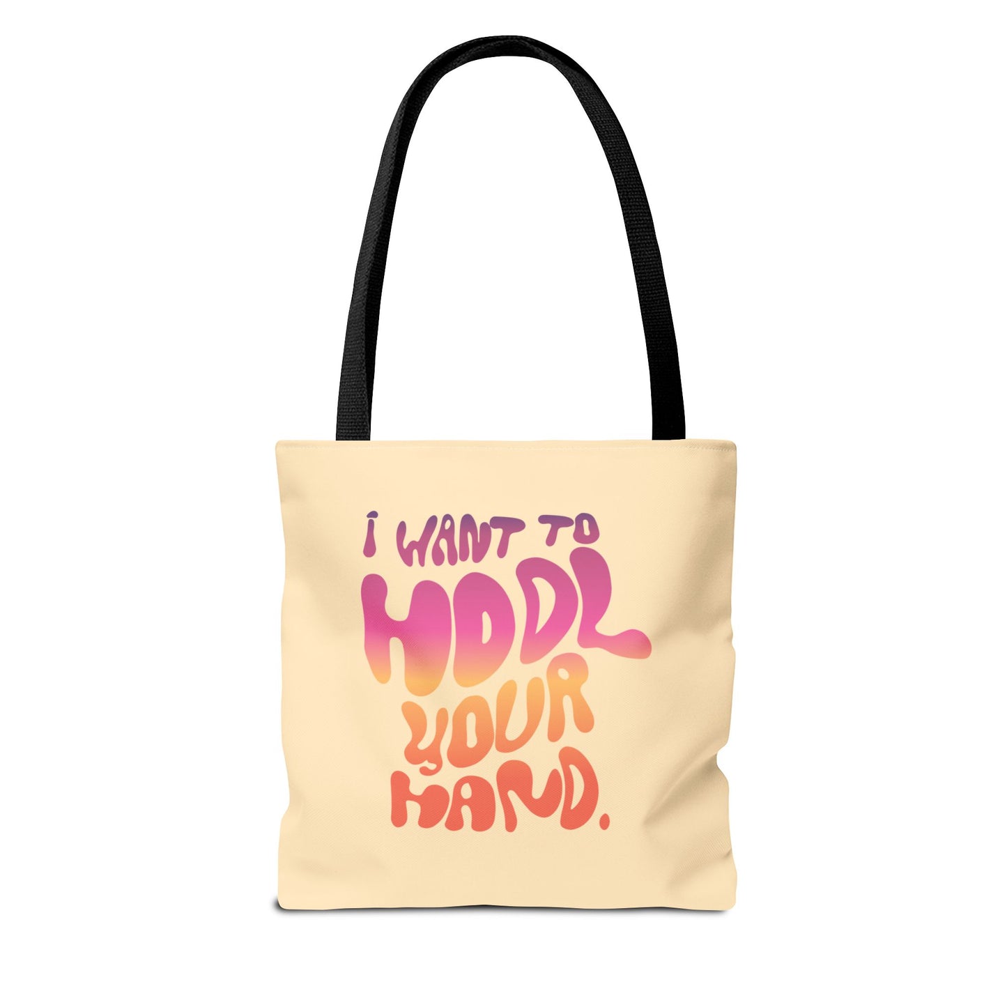I Want To HODL Your Hand' AOP Tote Bag