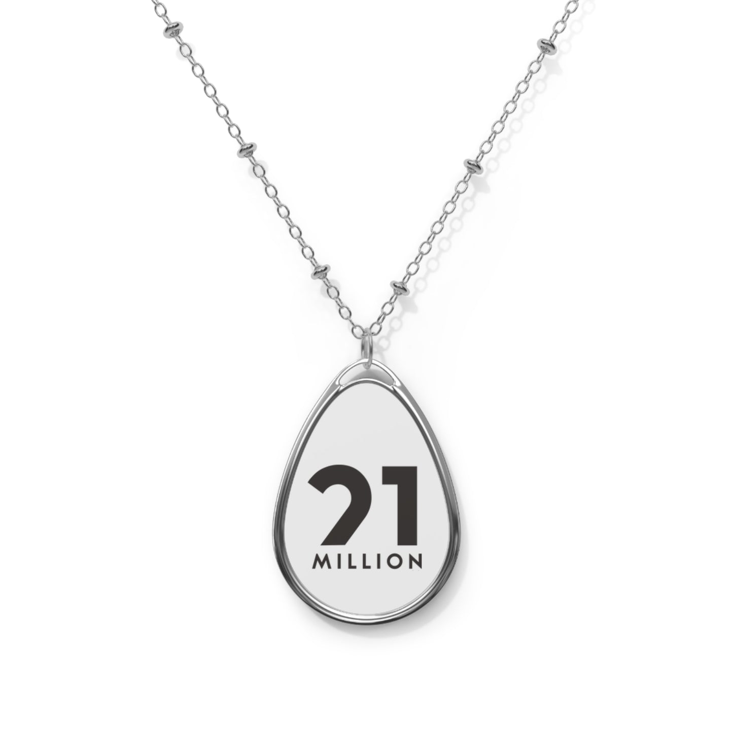 21 Million Emblem Necklace