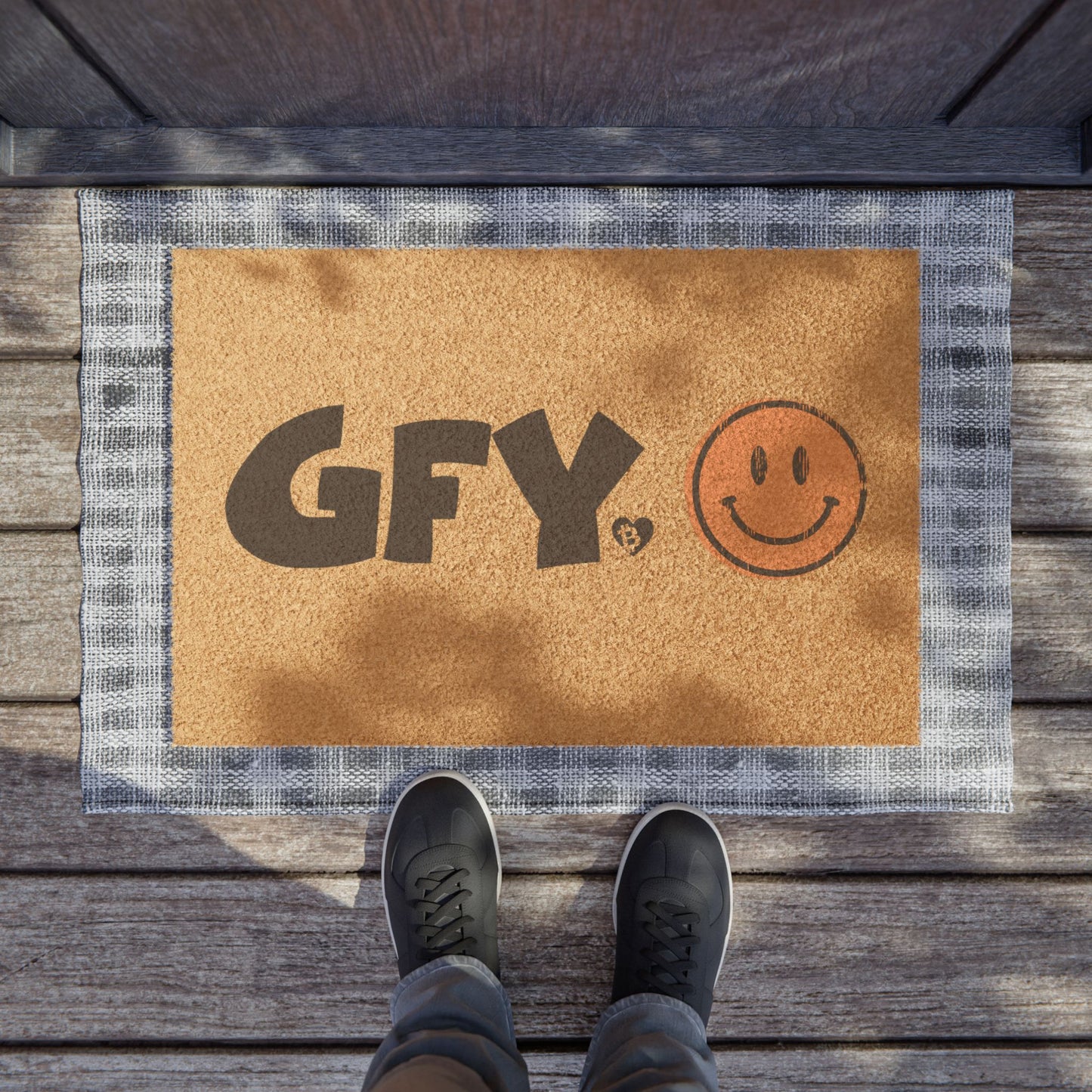 Felpudo sonriente GFY 