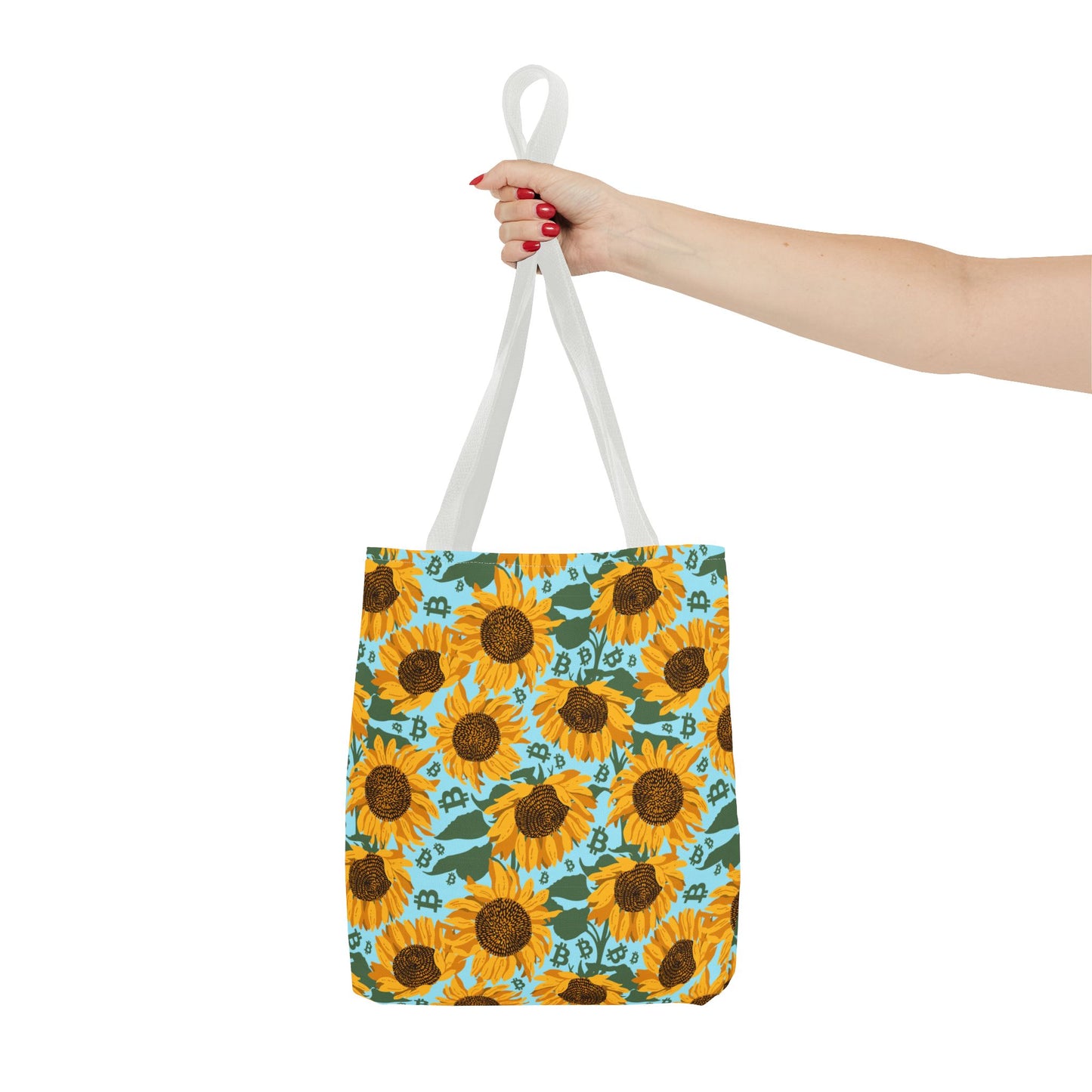 Bitcoin Sunflowers Tote Bag