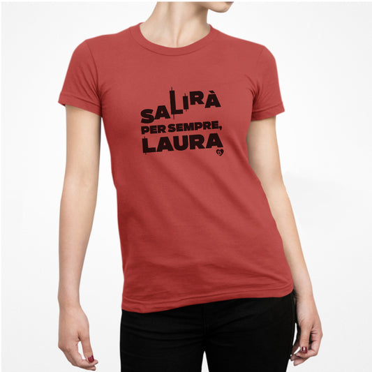 Salirà per sempre, Laura' Bitcoin Worldwide Slim Fit T-Shirt