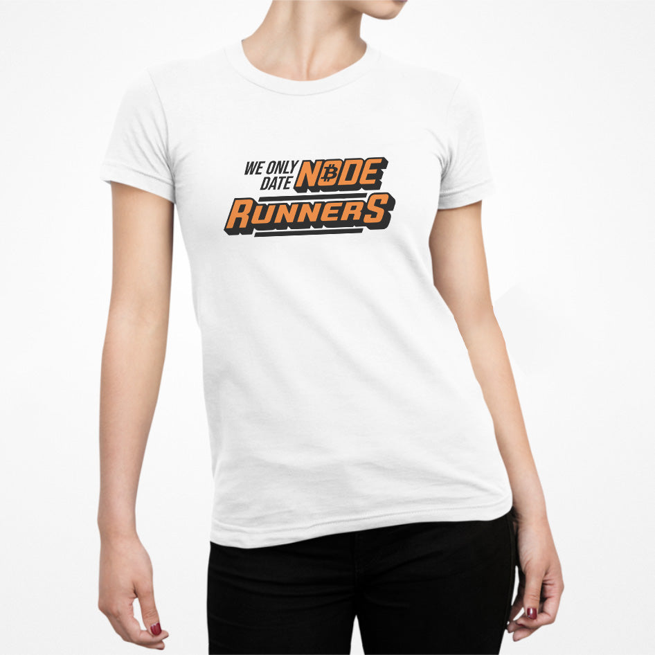 Camiseta ajustada para corredores Node de We Only Date