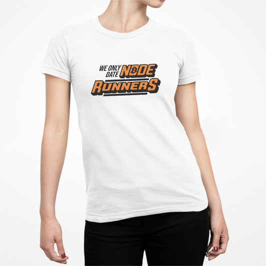 Camiseta ajustada para corredores Node de We Only Date