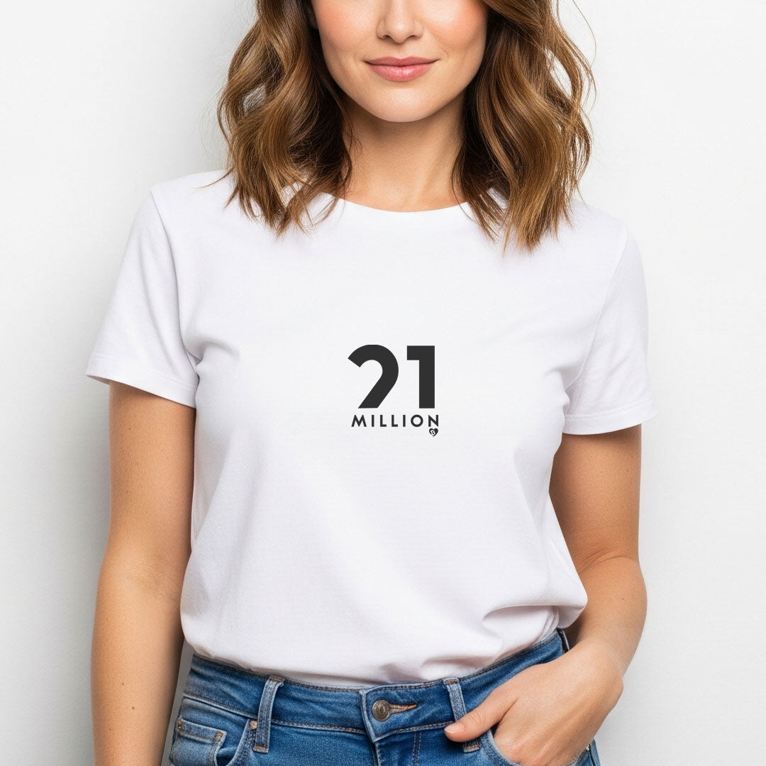 21 Million Emblem Women’s Organic T-Shirt
